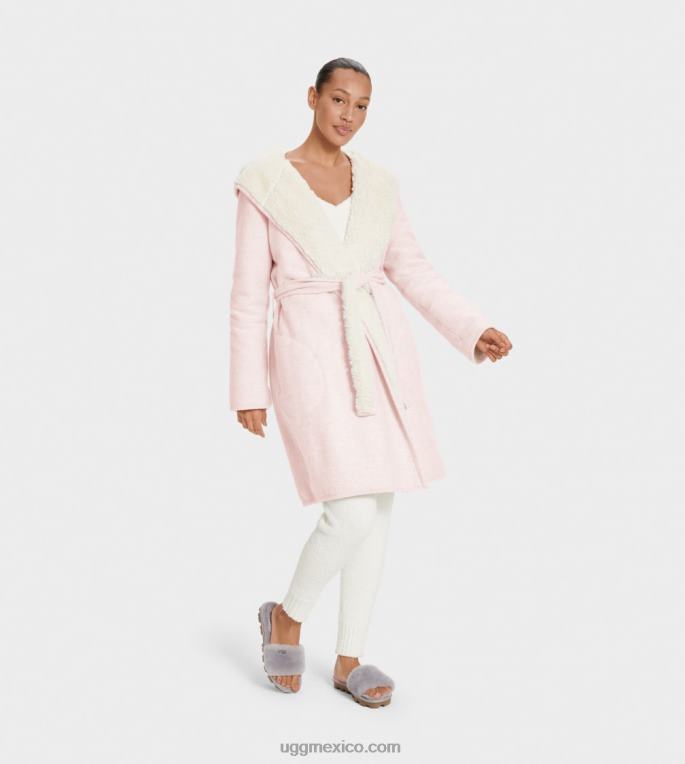concha rosa brezo 00NF2220 UGG mujer bata reversible portula