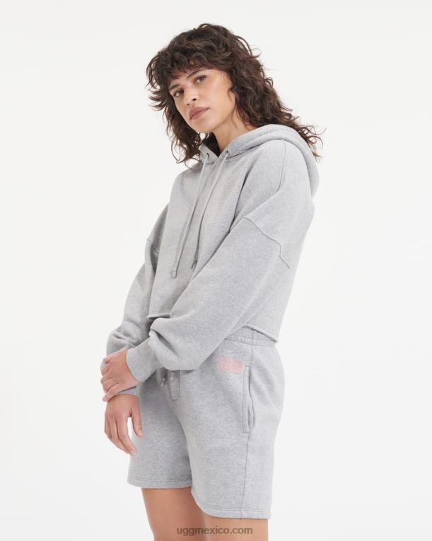 brezo gris 00NF1295 UGG mujer sudadera corta keira