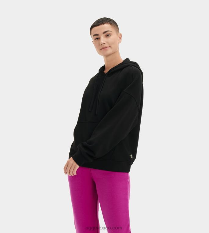 negro 00NF2266 UGG mujer sudadera con capucha kes