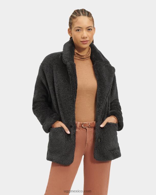 alquitrán 00NF1163 UGG mujer cárdigan de viaje sherpa shailee
