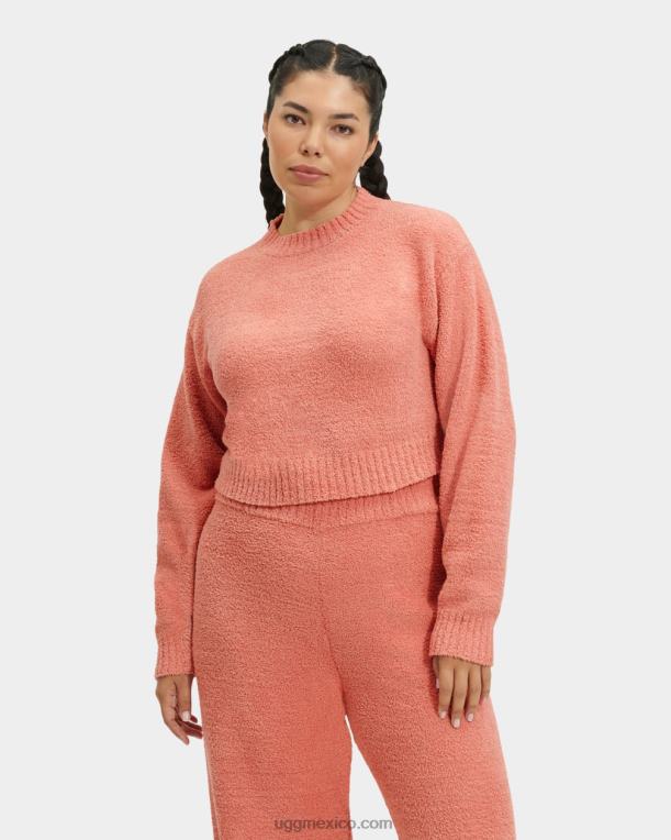coral del desierto 00NF1156 UGG mujer suéter con cuello alzado heddie