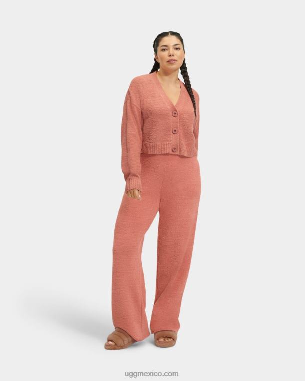 coral del desierto 00NF156 UGG mujer cárdigan corto de nyomi