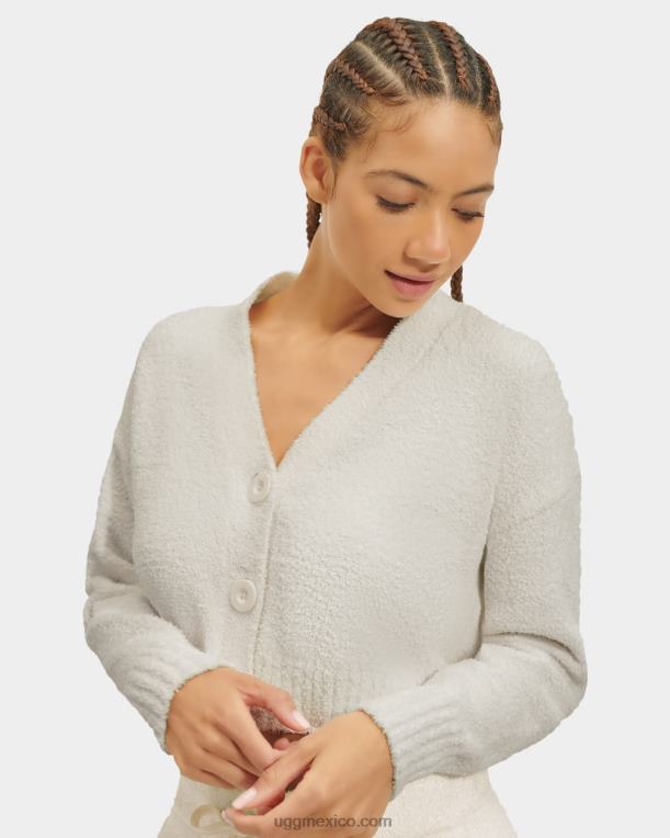 crema 00NF931 UGG mujer cárdigan corto de nyomi