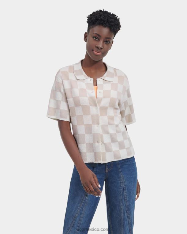 nimbo/antiguo 00NF972 UGG mujer suéter con botones de jeannie