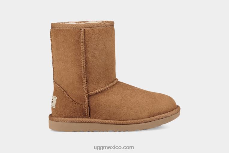 castaña 00NF1690 UGG niños bota clásica ii