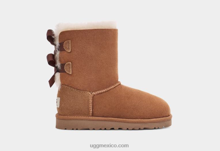 castaña 00NF1711 UGG niños bota bailey bow ii
