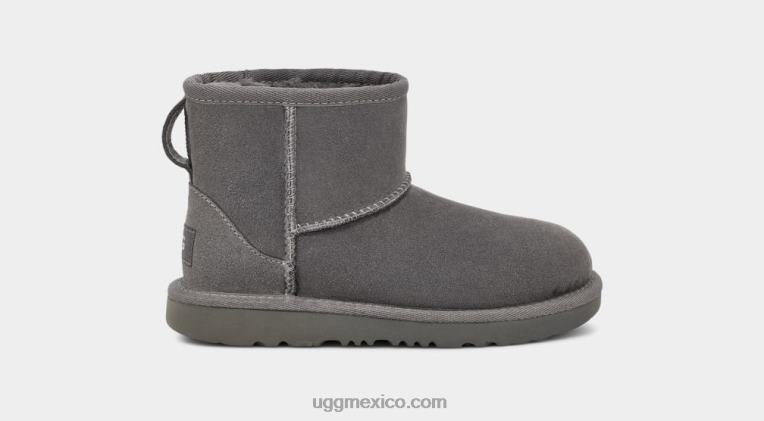 gris 00NF2089 UGG niños bota clásica ii mini