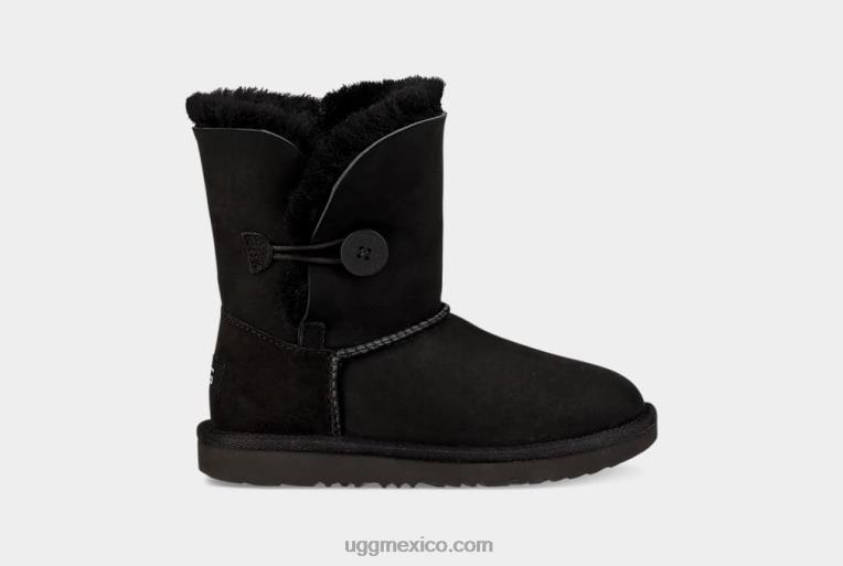 negro 00NF1710 UGG niños bota bailey button ii