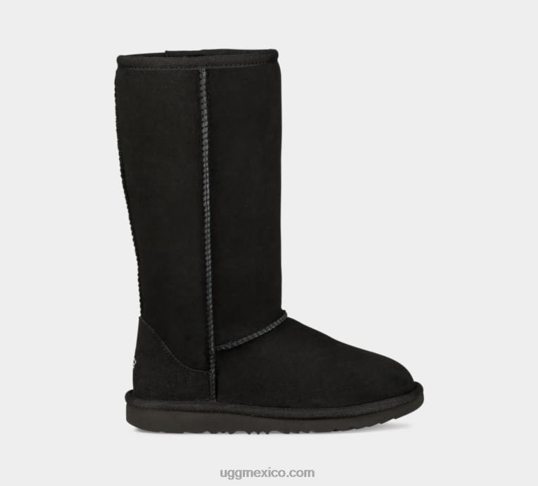 negro 00NF1717 UGG niños bota alta clásica ii