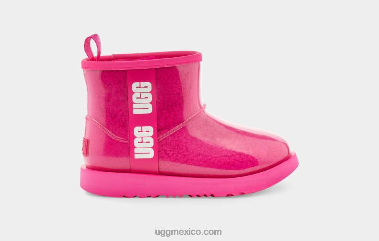 rosa de roca 00NF1755 UGG niños clásico transparente mini ii