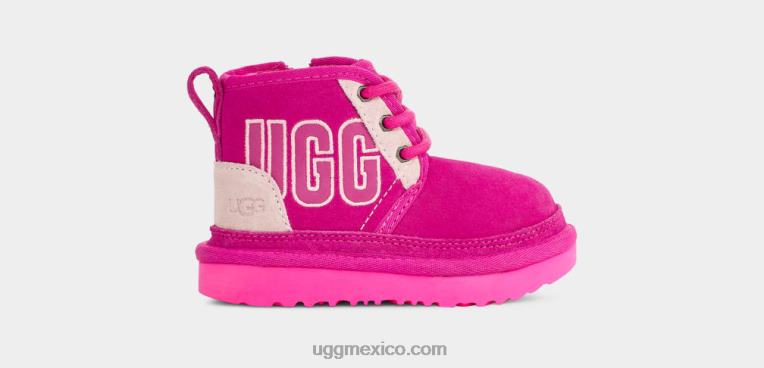 rosa multi 00NF1776 UGG niños esquema gráfico de neumel