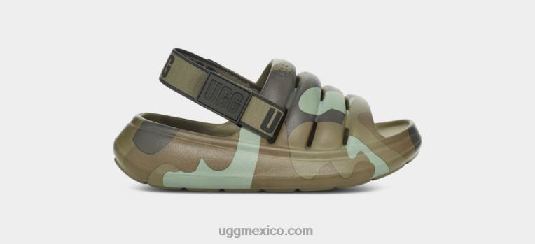 Musgo Verde 00NF237 UGG niños deporte si camopop
