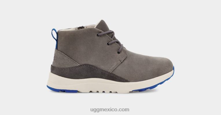 carbón/cuero azul clásico 00NF1761 UGG niños canoa iii tiempo