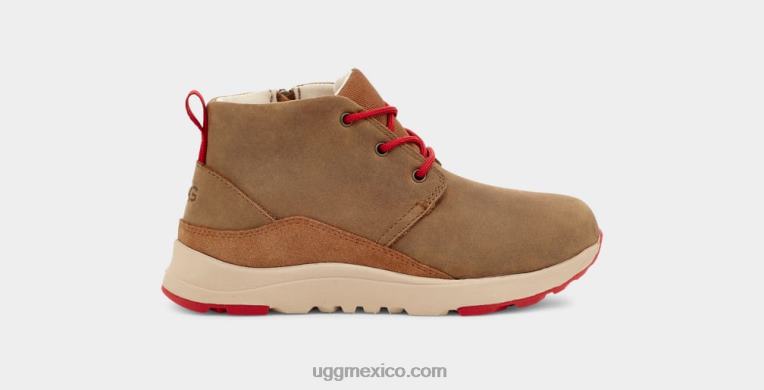 nogal/cuero rojo samba 00NF1762 UGG niños canoa iii tiempo