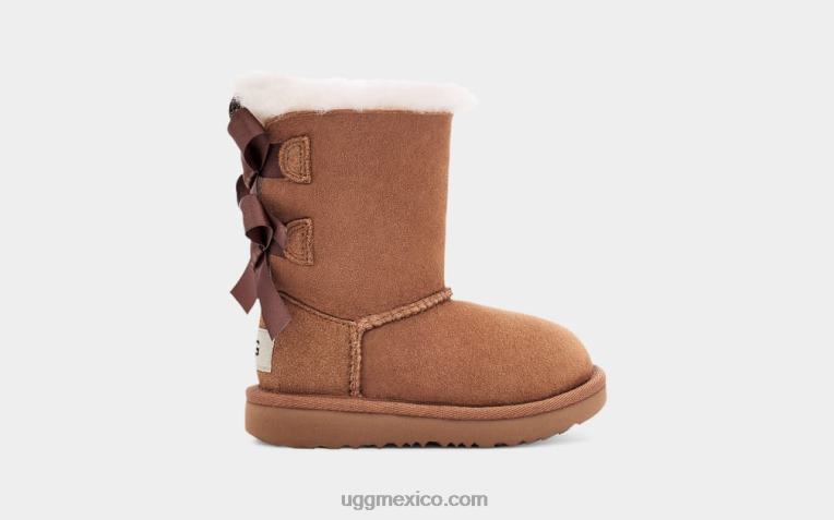 castaña 00NF1955 UGG niños pequeños bota bailey bow ii