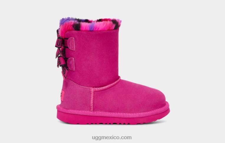 rosa de roca 00NF2213 UGG niños pequeños bailey arco plaid punk