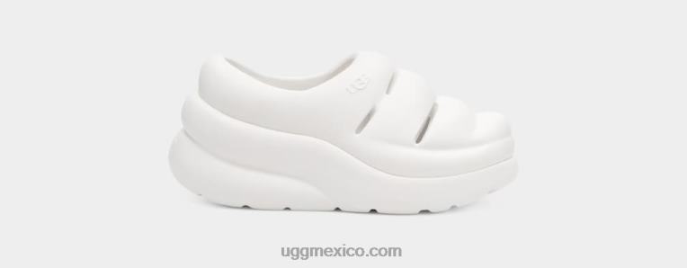 blanco brillante 00NF2007 UGG niños pequeños deporte sí obstruir