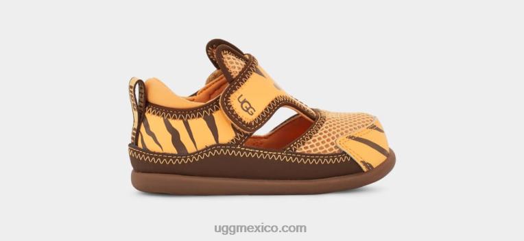 margarita/tierra oscura 00NF2000 UGG niños pequeños relleno de tigre delta con punta cerrada