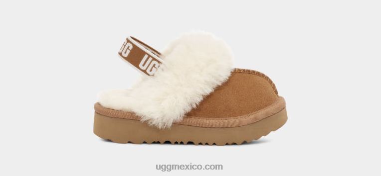 castaña 00NF1944 UGG niños pequeños funkette