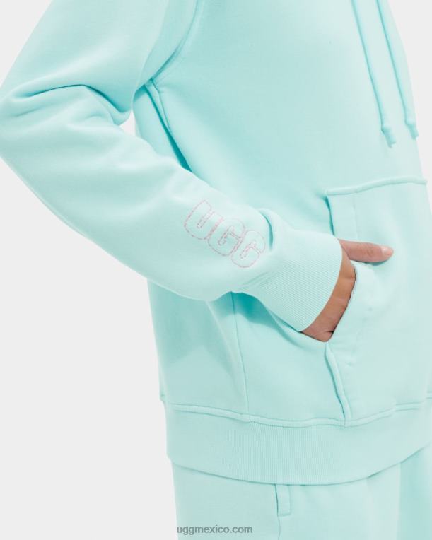 lago Cristal 00NF2278 UGG mujer sudadera con capucha