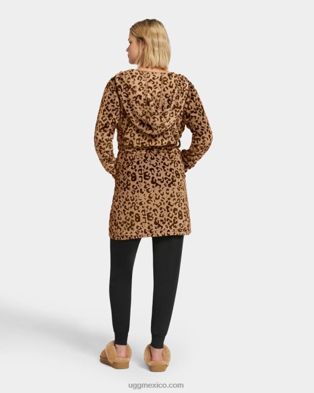 leopardo de roble vivo 00NF1357 UGG mujer bata de lana miranda