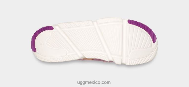 lila multi 00NF855 UGG mujer cuero encaje calle