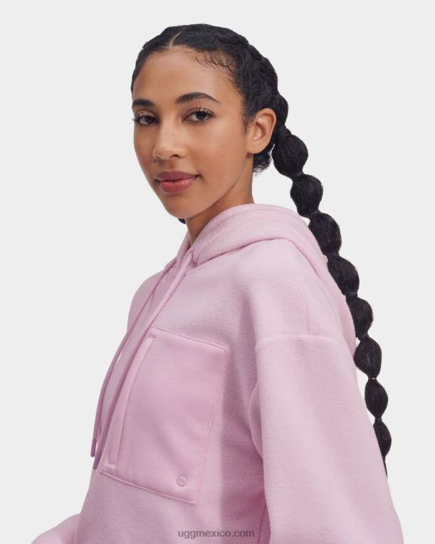 lila polvorienta 00NF880 UGG mujer sudadera myley sherpa