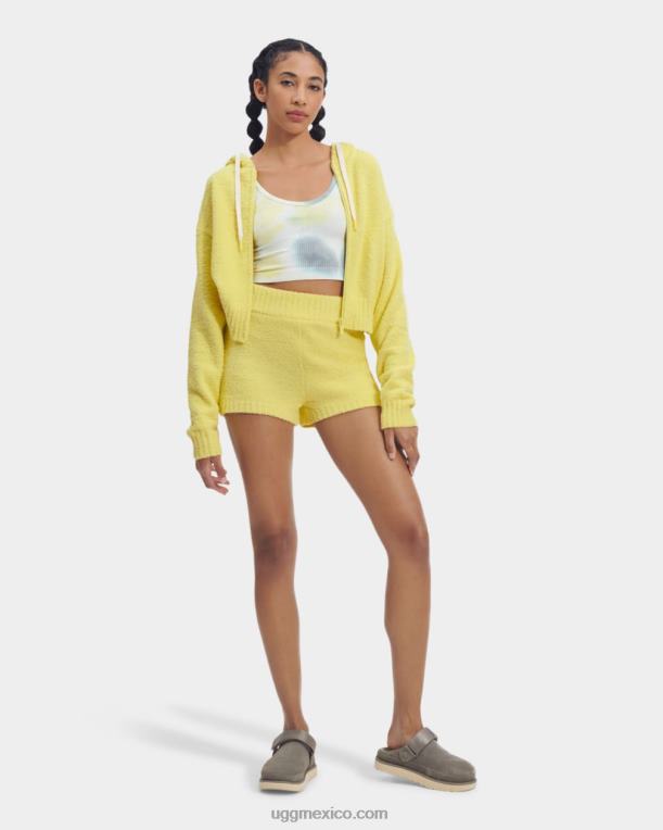 lirio pálido 00NF953 UGG mujer sudadera con cremallera hana