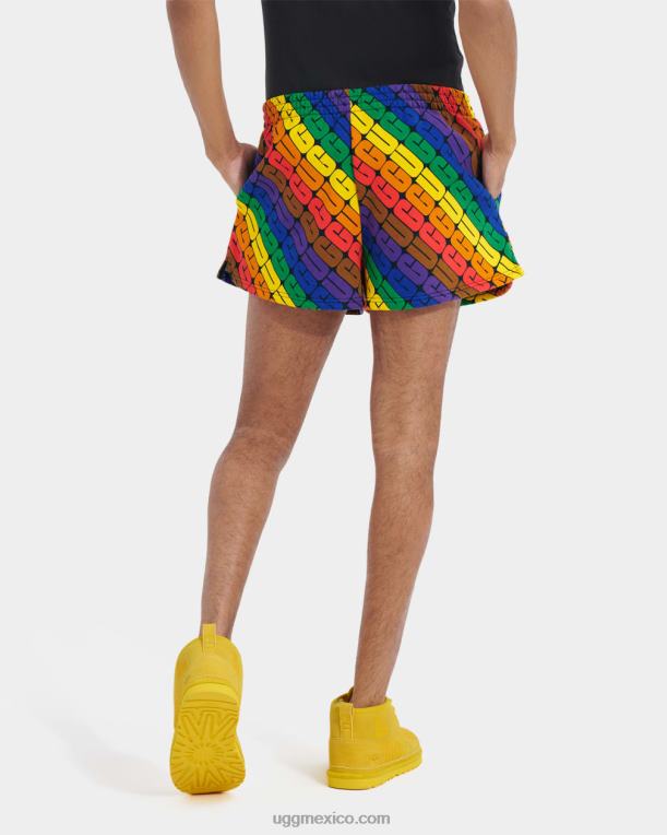 logotipo del arco iris 00NF121 UGG todos los géneros orgullo corto de noni