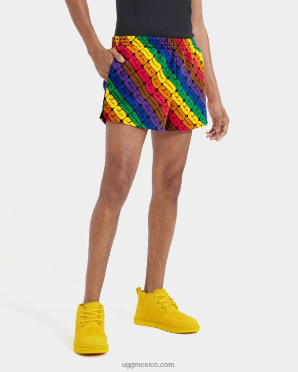 logotipo del arco iris 00NF121 UGG todos los géneros orgullo corto de noni