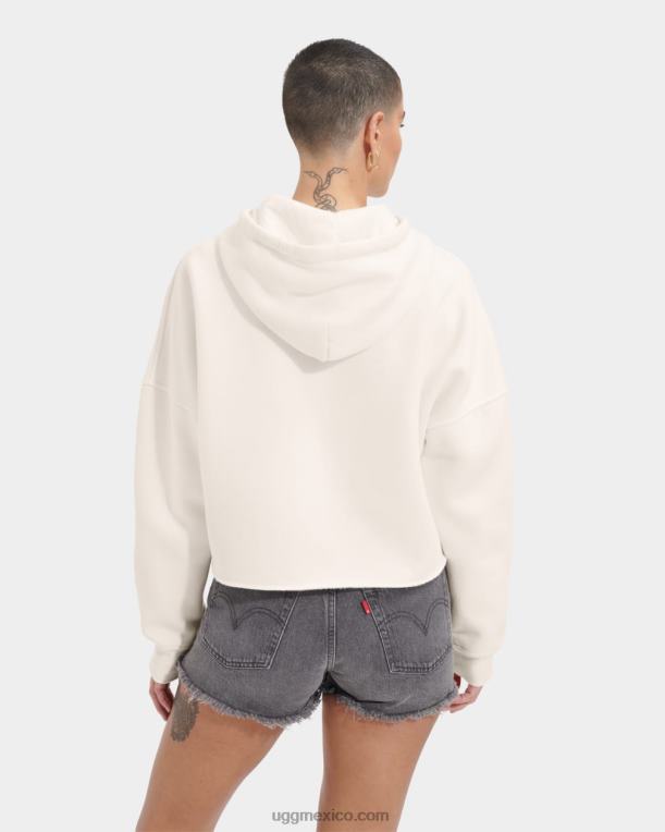 logotipo del arco iris 00NF122 UGG todos los géneros keira sudadera con capucha corta orgullo