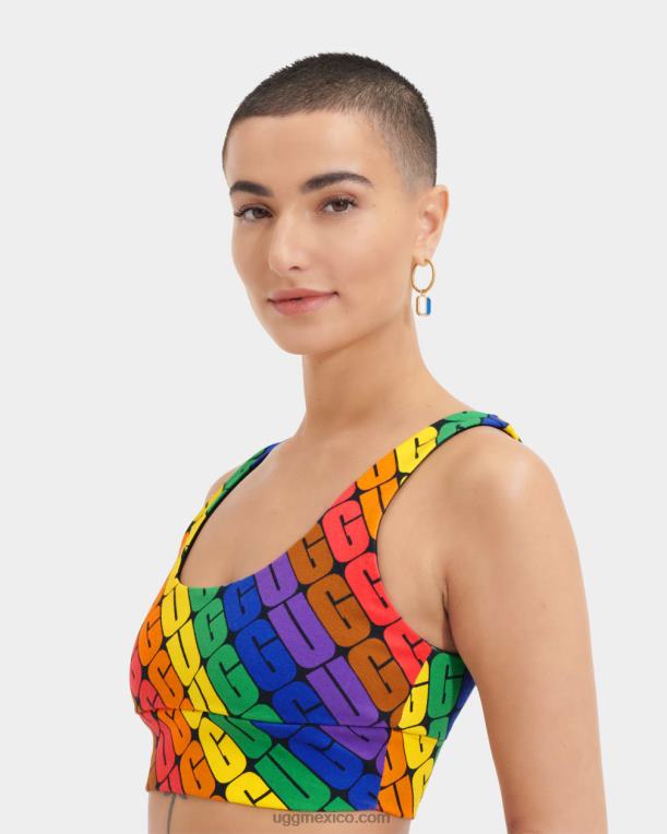 logotipo del arco iris 00NF190 UGG todos los géneros orgullo bralette zayley