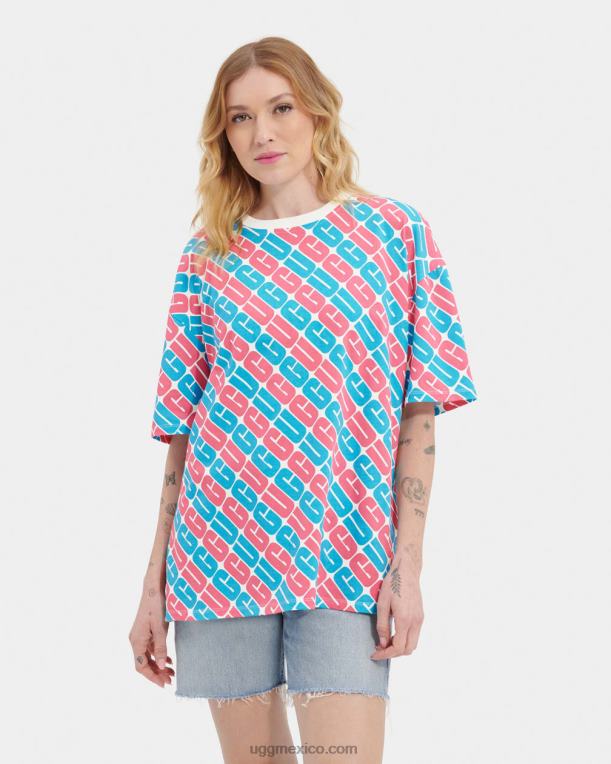 logotipo del orgullo 00NF2222 UGG todos los géneros orgullo de la camiseta extragrande de toni