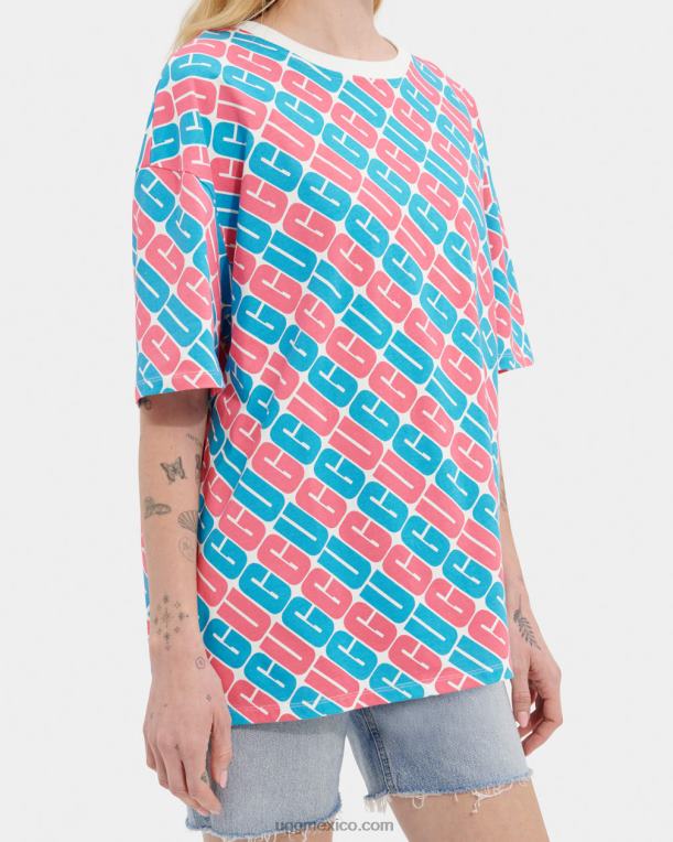 logotipo del orgullo 00NF2222 UGG todos los géneros orgullo de la camiseta extragrande de toni