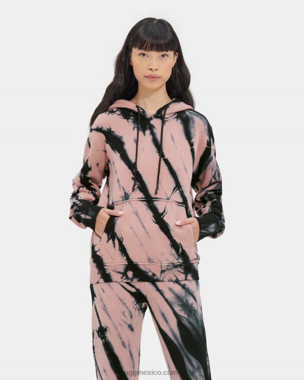 maderarosa 00NF129 UGG mujer tatiana sudadera con capucha tie dye
