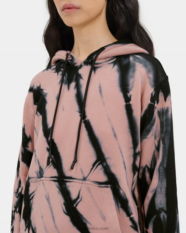 maderarosa 00NF129 UGG mujer tatiana sudadera con capucha tie dye