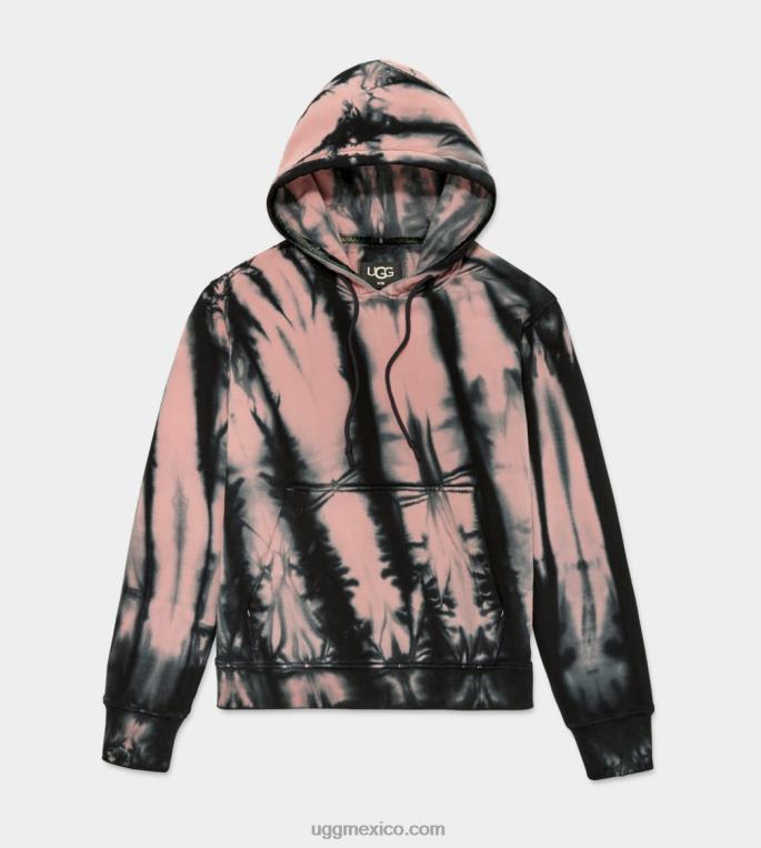 maderarosa 00NF129 UGG mujer tatiana sudadera con capucha tie dye