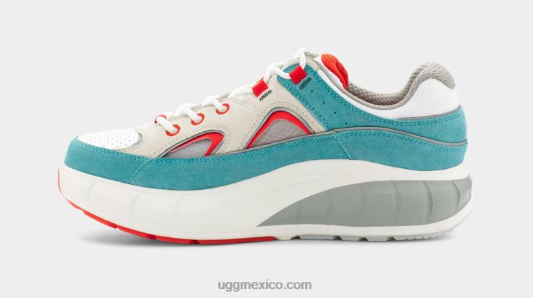 malla blanca/pavo real 00NF1611 UGG hombres lado oeste bajo