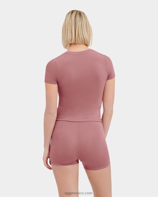 malva sepia 00NF913 UGG mujer miriam camiseta de bebé