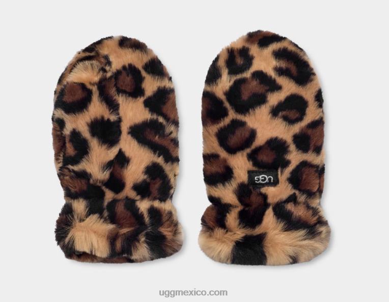 manchas naturales 00NF1747 UGG niños manopla de piel sintética