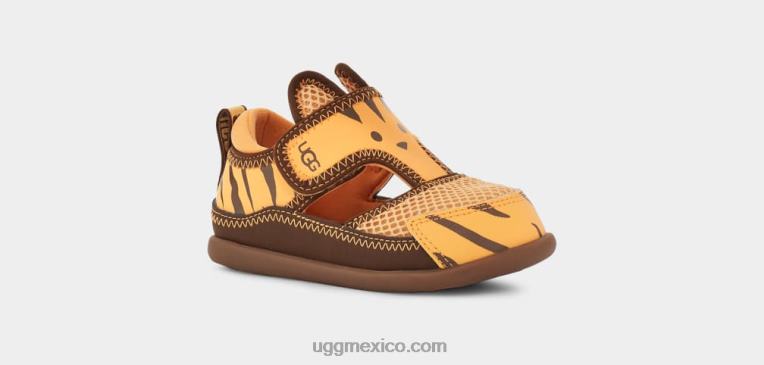 margarita/tierra oscura 00NF2000 UGG niños pequeños relleno de tigre delta con punta cerrada