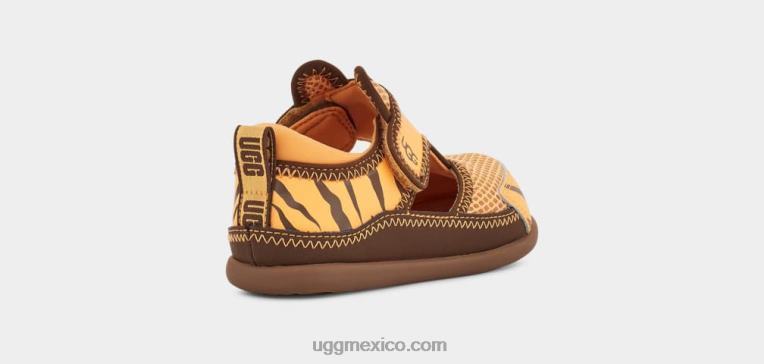 margarita/tierra oscura 00NF2000 UGG niños pequeños relleno de tigre delta con punta cerrada