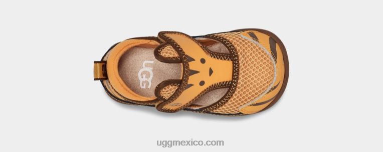 margarita/tierra oscura 00NF2000 UGG niños pequeños relleno de tigre delta con punta cerrada