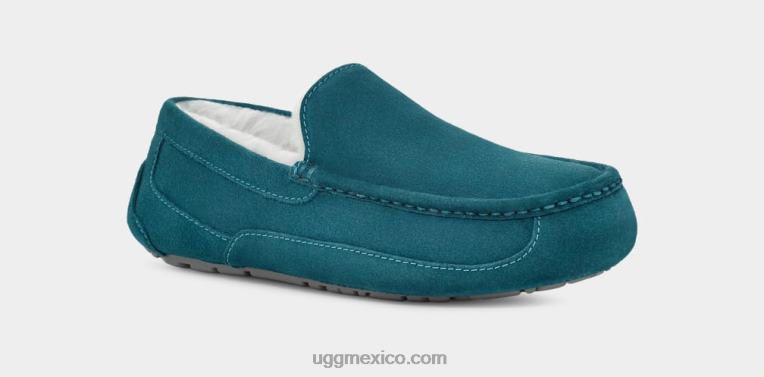 marina azul 00NF1424 UGG hombres zapatilla ascot