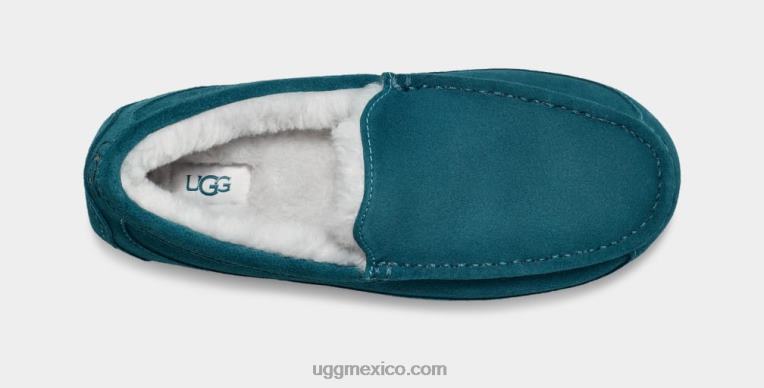 marina azul 00NF1424 UGG hombres zapatilla ascot