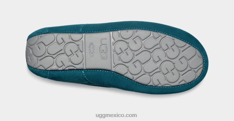 marina azul 00NF1424 UGG hombres zapatilla ascot