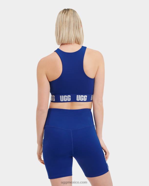 marino profundo 00NF1019 UGG mujer bralette con logo wilmina