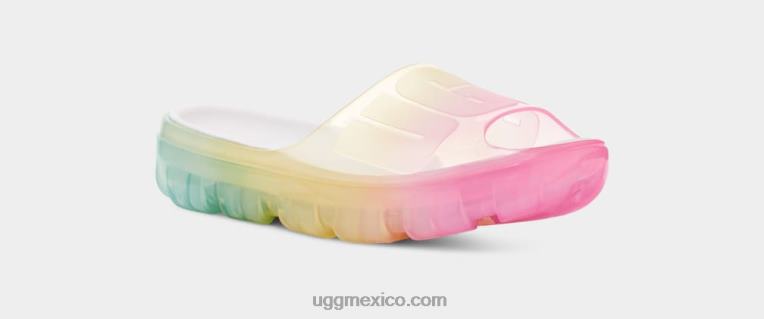 mezcla de arcoiris 00NF345 UGG mujer portaobjetos de acuarelas transparentes jella