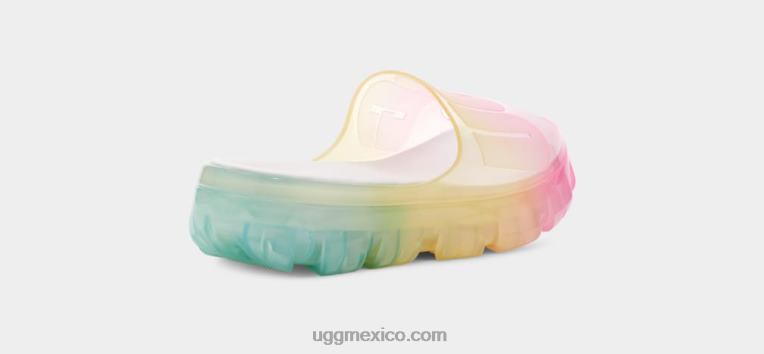 mezcla de arcoiris 00NF345 UGG mujer portaobjetos de acuarelas transparentes jella