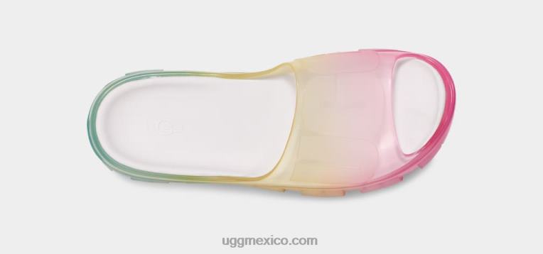 mezcla de arcoiris 00NF345 UGG mujer portaobjetos de acuarelas transparentes jella